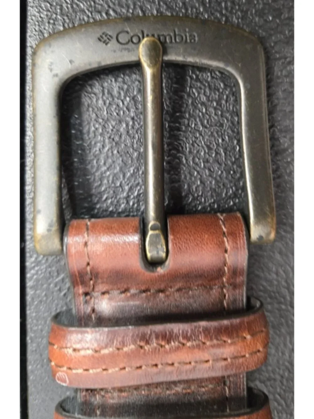 Columbia Men's Leather Brown Belt Size 36